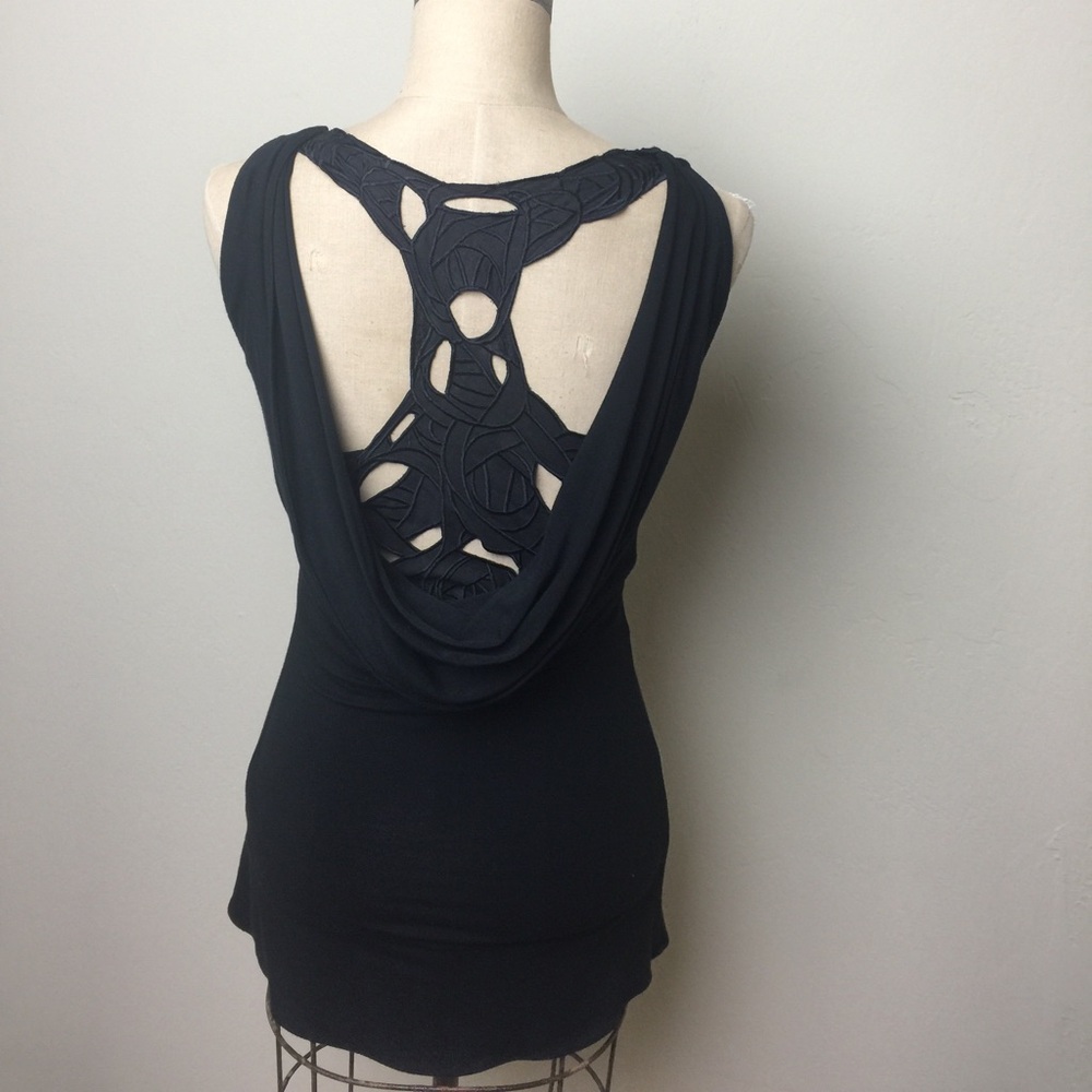 Elegant Black Sleeveless Top